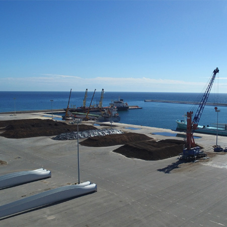 Detalle de la tesela incrustada en el centro la metopa